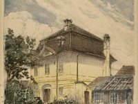 Slika. Vlaška ulica. Kuća biskupskog vrtlara izgrađena 1790. (slika iz 1915. godine)